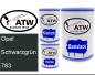 Preview: Opel, Schwarzgrün, 783: 500ml Lackdose + 500ml Klarlack + 250ml Härter - Set, von ATW Autoteile West.