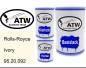 Preview: Rolls-Royce, Ivory, 95.20.092: 500ml Lackdose + 500ml Klarlack + 250ml Härter - Set, von ATW Autoteile West.