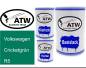 Preview: Volkswagen, Cricketgrün, R5: 500ml Lackdose + 500ml Klarlack + 250ml Härter - Set, von ATW Autoteile West.