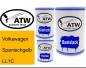 Preview: Volkswagen, Spanischgelb, LL1C: 500ml Lackdose + 500ml Klarlack + 250ml Härter - Set, von ATW Autoteile West.