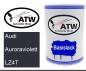 Preview: Audi, Auroraviolett, LZ4T: 500ml Lackdose, von ATW Autoteile West.