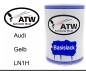 Preview: Audi, Gelb, LN1H: 500ml Lackdose, von ATW Autoteile West.