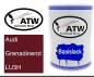 Preview: Audi, Grenadinerot, LU3H: 500ml Lackdose, von ATW Autoteile West.