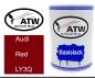 Preview: Audi, Red, LY3Q: 500ml Lackdose, von ATW Autoteile West.