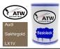 Preview: Audi, Sakhirgold, LX1V: 500ml Lackdose, von ATW Autoteile West.