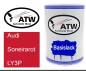 Preview: Audi, Soneirarot, LY3P: 500ml Lackdose, von ATW Autoteile West.