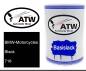 Preview: BMW-Motorcycles, Black, 716: 500ml Lackdose, von ATW Autoteile West.