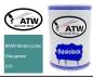 Preview: BMW-Motorcycles, Graugreen, 910: 500ml Lackdose, von ATW Autoteile West.