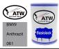 Preview: BMW, Anthrazit, 061: 500ml Lackdose, von ATW Autoteile West.