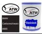 Preview: BMW, Carbonschwarz, 9965: 500ml Lackdose, von ATW Autoteile West.