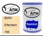 Preview: BMW, Elfenbein, 156: 500ml Lackdose, von ATW Autoteile West.