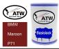 Preview: BMW, Maroon, P71: 500ml Lackdose, von ATW Autoteile West.