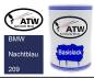 Preview: BMW, Nachtblau, 209: 500ml Lackdose, von ATW Autoteile West.