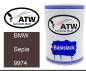 Preview: BMW, Sepia, 9974: 500ml Lackdose, von ATW Autoteile West.