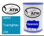 Preview: BMW, Tuaregblau, 234: 500ml Lackdose, von ATW Autoteile West.