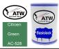 Preview: Citroen, Green, AC-528: 500ml Lackdose, von ATW Autoteile West.