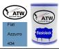 Preview: Fiat, Azzurro, 434: 500ml Lackdose, von ATW Autoteile West.