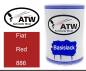 Preview: Fiat, Red, 886: 500ml Lackdose, von ATW Autoteile West.