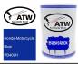 Preview: Honda-Motorcycle, Blue, PB409H: 500ml Lackdose, von ATW Autoteile West.