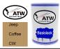 Preview: Jeep, Coffee, CW: 500ml Lackdose, von ATW Autoteile West.