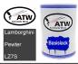 Preview: Lamborghini, Pewter, LZ7S: 500ml Lackdose, von ATW Autoteile West.