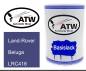 Preview: Land-Rover, Beluga, LRC416: 500ml Lackdose, von ATW Autoteile West.