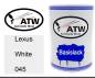 Preview: Lexus, White, 045: 500ml Lackdose, von ATW Autoteile West.