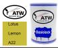 Preview: Lotus, Lemon, A22: 500ml Lackdose, von ATW Autoteile West.