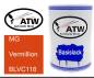 Preview: MG, Vermillion, BLVC118: 500ml Lackdose, von ATW Autoteile West.