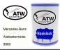 Preview: Mercedes-Benz, Alabasterweiss, 9960: 500ml Lackdose, von ATW Autoteile West.