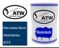 Preview: Mercedes-Benz, Atlantisblau, 5373: 500ml Lackdose, von ATW Autoteile West.