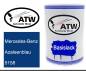 Preview: Mercedes-Benz, Azaleenblau, 5158: 500ml Lackdose, von ATW Autoteile West.