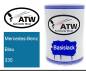 Preview: Mercedes-Benz, Blau, 335: 500ml Lackdose, von ATW Autoteile West.