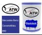 Preview: Mercedes-Benz, Cavansitblau, 890: 500ml Lackdose, von ATW Autoteile West.