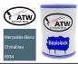 Preview: Mercedes-Benz, Chinablau, 5934: 500ml Lackdose, von ATW Autoteile West.