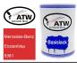 Preview: Mercedes-Benz, Enzianblau, 5361: 500ml Lackdose, von ATW Autoteile West.