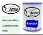 Preview: Mercedes-Benz, Gletscherweiss, 9738: 500ml Lackdose, von ATW Autoteile West.