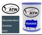 Preview: Mercedes-Benz, Graublau, 5523: 500ml Lackdose, von ATW Autoteile West.