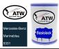 Preview: Mercedes-Benz, Marineblau, 5331: 500ml Lackdose, von ATW Autoteile West.