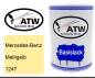 Preview: Mercedes-Benz, Melitgelb, 1247: 500ml Lackdose, von ATW Autoteile West.