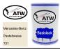 Preview: Mercedes-Benz, Pastellweiss, 131: 500ml Lackdose, von ATW Autoteile West.