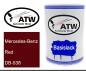 Preview: Mercedes-Benz, Red, DB-538: 500ml Lackdose, von ATW Autoteile West.