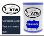 Preview: Mercedes-Benz, Saphirschwartz, 009: 500ml Lackdose, von ATW Autoteile West.