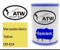 Preview: Mercedes-Benz, Yellow, DB-624: 500ml Lackdose, von ATW Autoteile West.