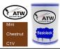 Preview: Mini, Chestnut, C1V: 500ml Lackdose, von ATW Autoteile West.