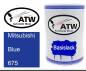 Preview: Mitsubishi, Blue, 675: 500ml Lackdose, von ATW Autoteile West.