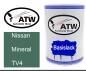 Preview: Nissan, Mineral, TV4: 500ml Lackdose, von ATW Autoteile West.