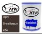 Preview: Opel, Brasilbraun, 434: 500ml Lackdose, von ATW Autoteile West.