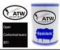 Preview: Opel, Carbonschwarz, 951: 500ml Lackdose, von ATW Autoteile West.