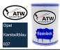 Preview: Opel, Karstadtblau, 637: 500ml Lackdose, von ATW Autoteile West.